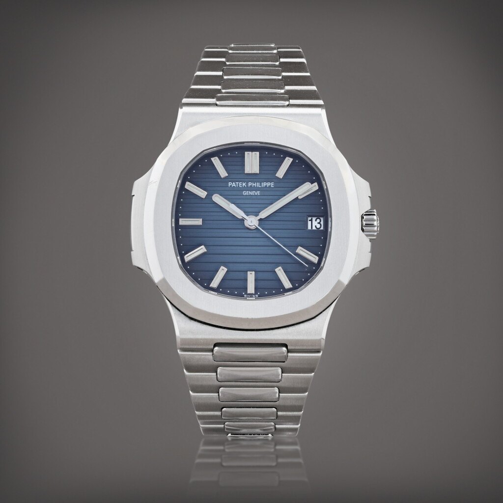 全螢幕檢視 - 查看362Nautilus, reference 5711/1A-001 'Geneva Seal' Montre bracelet en acier avec date | Stainless steel wristwatch with date and bracelet Vers 2008 | Circa 2008的1