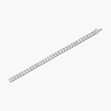 View full screen - View 1 of Lot 1. Diamond Bracelet .
