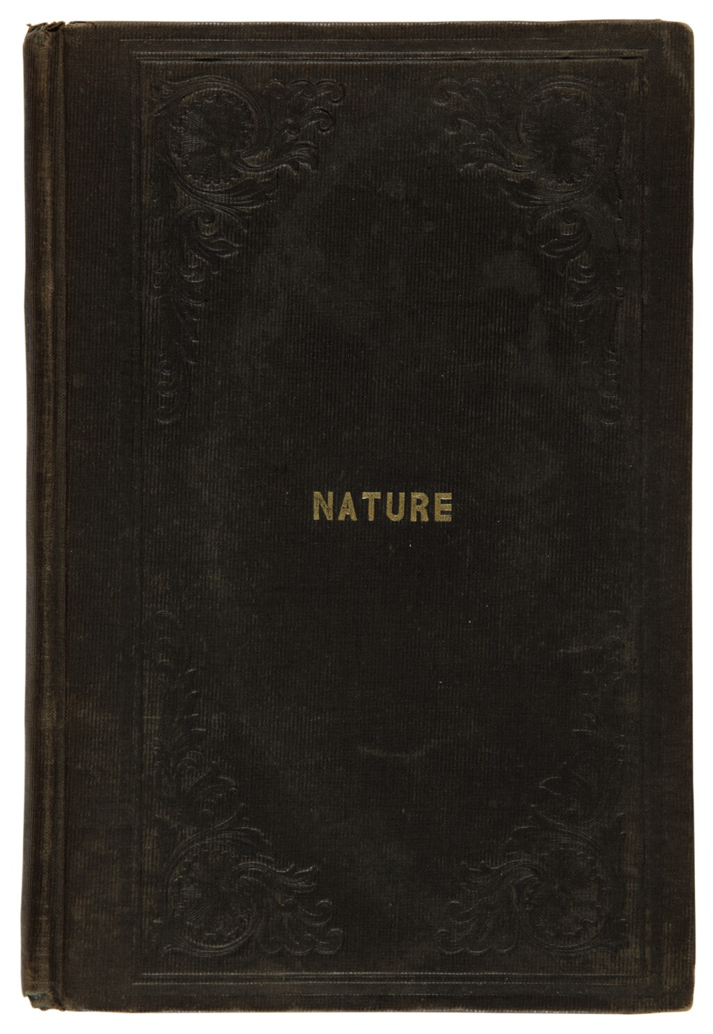 View full screen - View 1 of Lot 40. EMERSON, RALPH WALDO | Nature. Boston: James Munroe and Company, 1836.