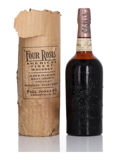 View full screen - View 1 of Lot 184. Four Roses Paul Jones & Co. NV (1 Bottle Quart).