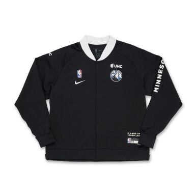 View full screen - View 1 of Lot 93. Terrence Shannon Jr. Minnesota Timberwolves 2024-2025 City Edition Warmup Jacket | Probable Wear .