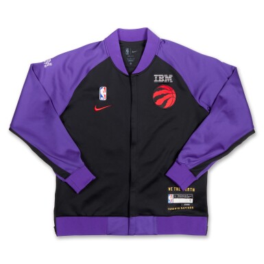 View full screen - View 1 of Lot 223. Jared Rhoden Toronto Raptors 2024-2025 City Edition Warmup Set.