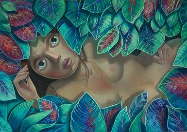 View full screen - View 1 of Lot 160. Tania Marmolejo 塔妮雅 · 馬爾莫萊霍 | A Rude Awakening 猛然驚醒.