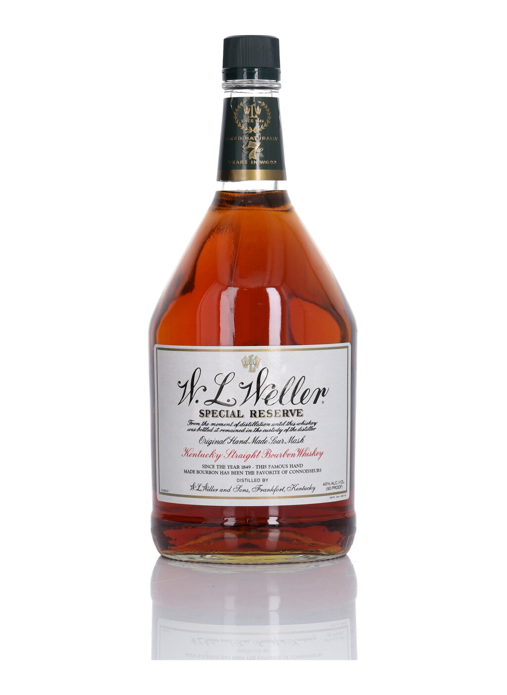 View full screen - View 1 of Lot 300. Old Weller 7 Year Old 107 Proof NV (1 Bottle 1.75 Litre).
