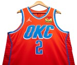 Shai Gilgeous-Alexander Oklahoma City Thunder 2024-2025 Game Worn Statement Edition Jersey