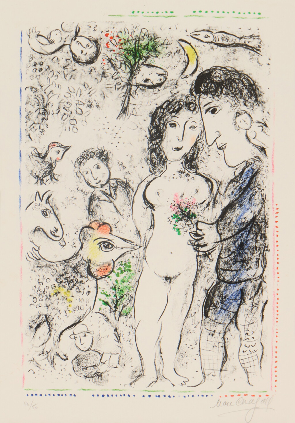 View full screen - View 1 of Lot 123. Recollections of a Spring (Mourlot 1019).