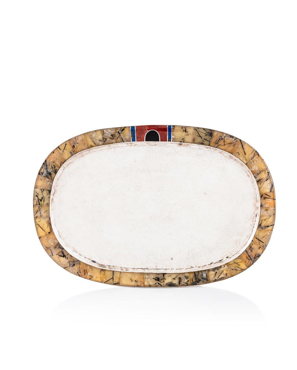 View full screen - View 1 of Lot 35. Oval tray.