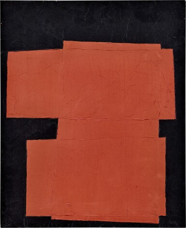 View full screen - View 1 of Lot 562. Takeo Yamaguchi 山口長男 | Kukei Mie (Threefold Rectangle) 矩形三重.