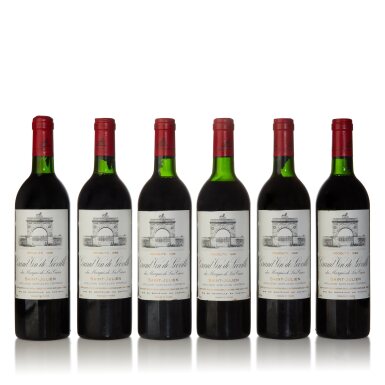 View full screen - View 1 of Lot 514. Château Léoville Las Cases 1988 (12 BT).