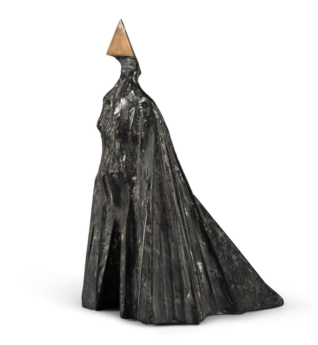 View full screen - View 1 of Lot 835. Cloaked Figure V.