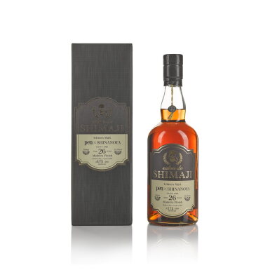 View full screen - View 1 of Lot 142. 羽生 Hanyu Ichiro's Malt Salon de Shimaji 26 Year Old Cask #1383 55.3 abv 1986 (1 BT 70cl).