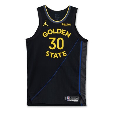 View full screen - View 1 of Lot 3. Stephen Curry Golden State Warriors 2025-2026 Emirates NBA Cup Game Worn Statement Edition Jersey | 38 Points.