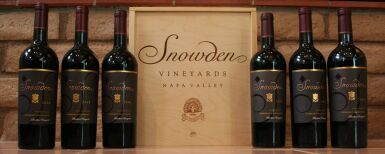 View full screen - View 1 of Lot 57. Snowden Vineyards | Snowden Vineyards Brothers Cabernet Vertical .