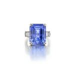 Sapphire and Diamond Ring