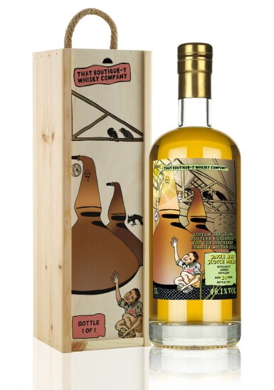 View full screen - View 1 of Lot 2. That Boutique-y Whisky Company 24 Year Old One of One Distilled at Ardbeg Distillery (1 LITR).