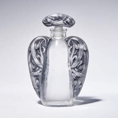View full screen - View 1 of Lot 13. "Oreilles Lezards" Scent Bottle.