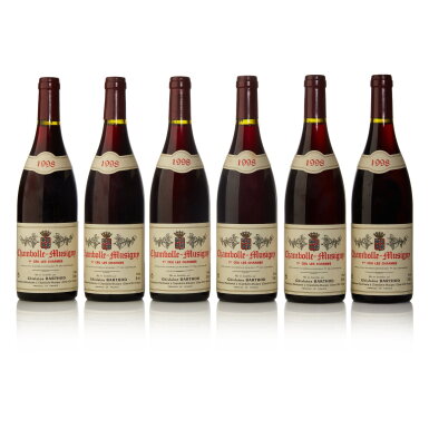 View full screen - View 1 of Lot 126. Chambolle Musigny, Les Charmes 1998 Ghislaine Barthod (12 BT).
