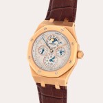 Royal Oak Equation of Time ‘Jerusalem', Reference 26603OR.OO.D092CR.01234 | A pink gold perpetual calendar wristwatch with leap year indication, moon phases, equation of time, sunset and sunrise time | Circa 2011