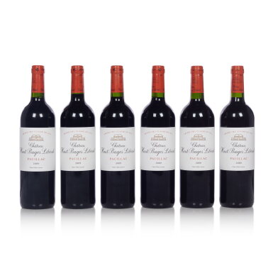 View full screen - View 1 of Lot 826. Château Haut Bages Libéral 2009 (12 BT).
