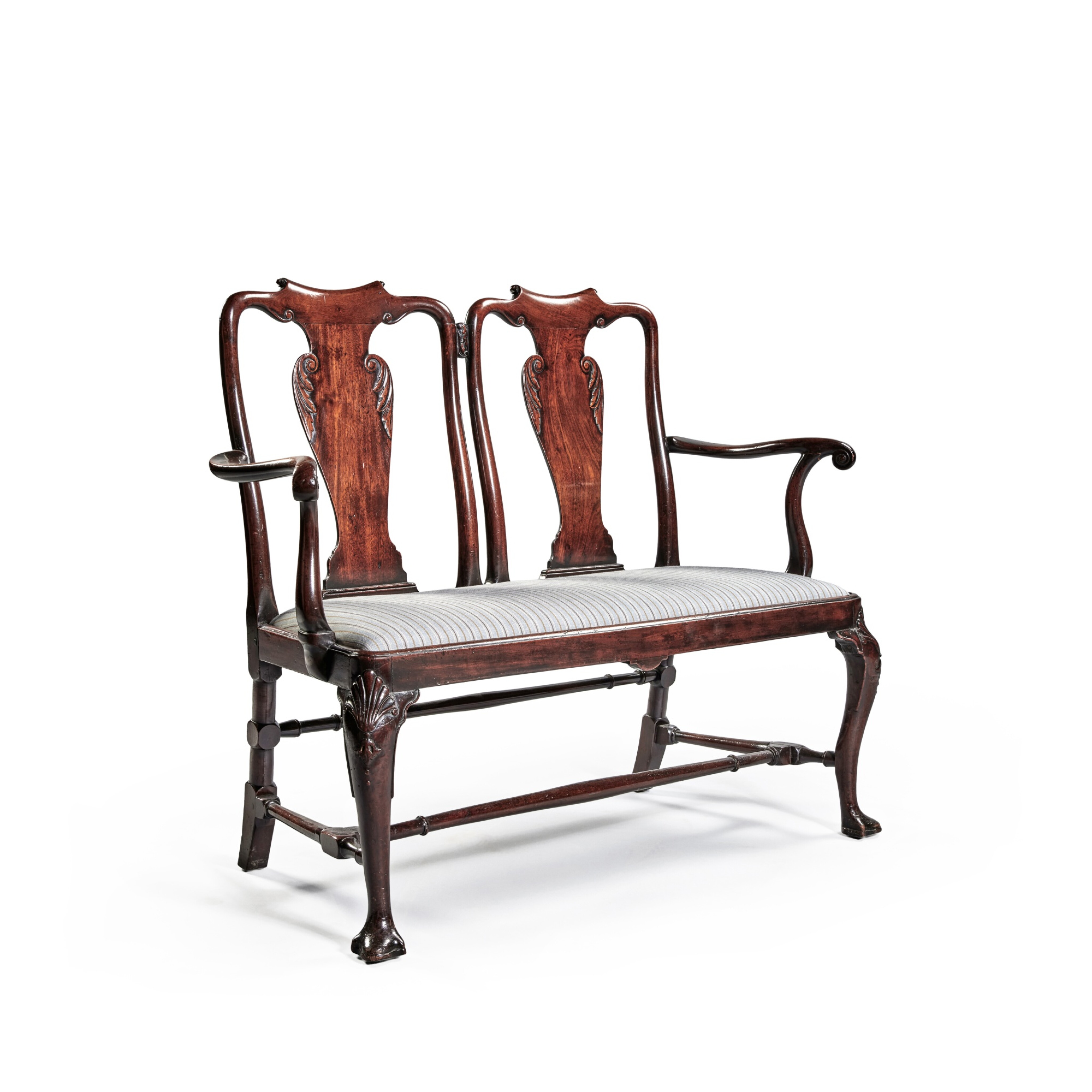 Chairback A George II Walnut Double Chairback Settee, Circa 1740 | Classic