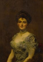 CHARLES-ÉMILE-AUGUSTE CAROLUS-DURAN | PORTRAIT OF A WOMAN