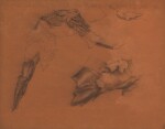 SIR EDWARD COLEY BURNE-JONES, BT., A.R.A., R.W.S. | Studies for Perseus and the Graiae