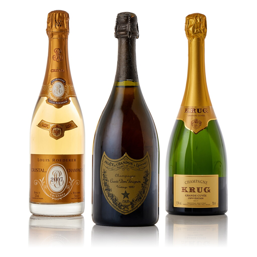 View full screen - View 1 of Lot 7826. Louis Roederer, Cristal Brut 2007 (1 BT).