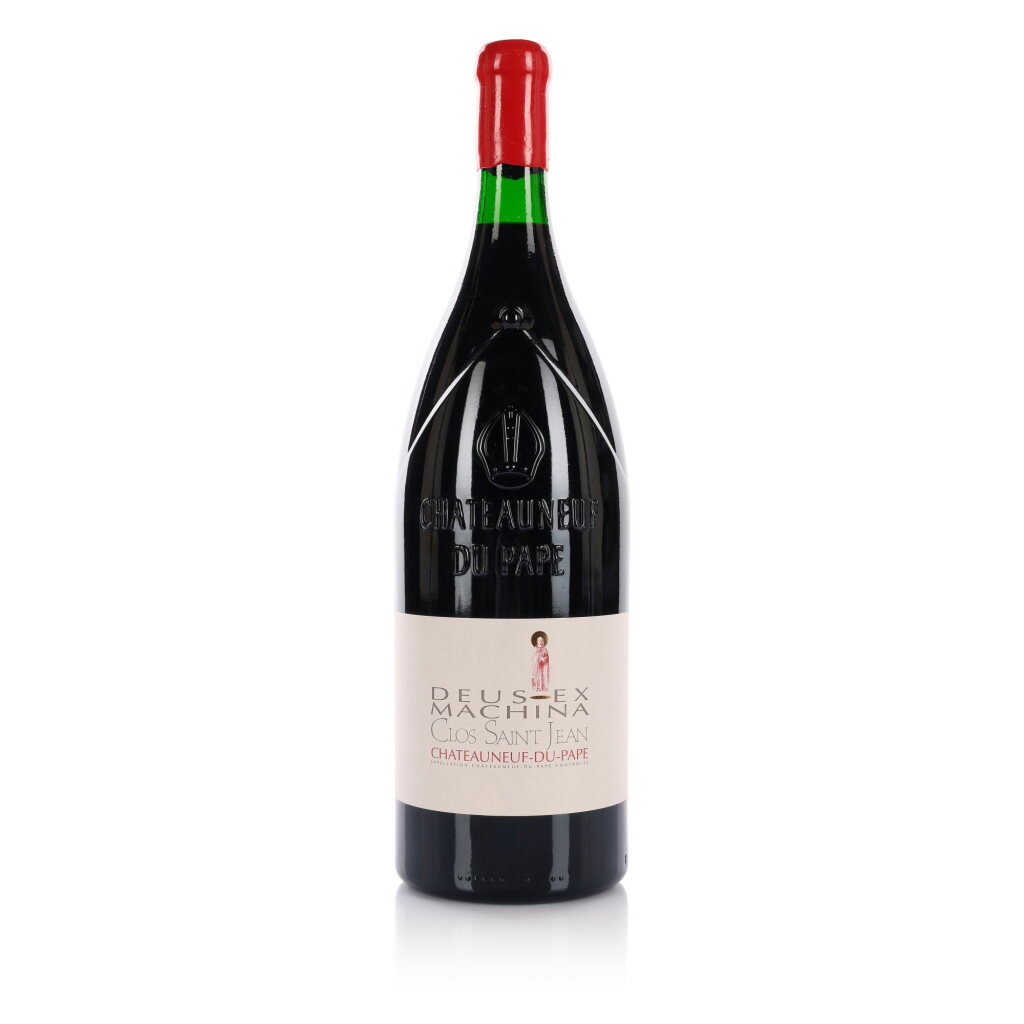 View full screen - View 1 of Lot 658. Châteauneuf du Pape, Deus Ex Machina 2009 Clos St. Jean (1 JM30).