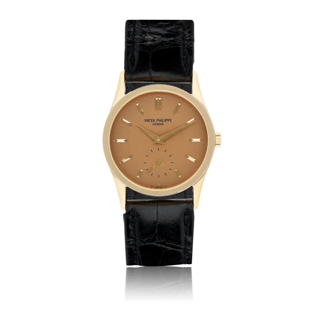 全萤幕检视 - 查看126PATEK PHILIPPE | REF 3796, A PINK GOLD WRISTWATCH CIRCA 1995的1