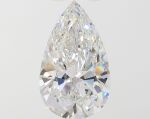 A 3.68 Carat Pear-Shaped Diamond, F Color, VS1 Clarity 3.68卡拉梨形鑽石,F色,VS1淨度