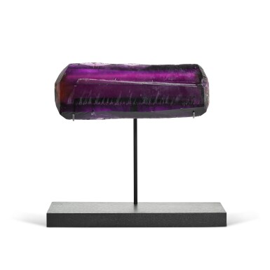 View full screen - View 1 of Lot 3. A fine faceted synthetic Amethyst specimen.