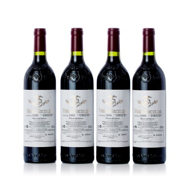 View full screen - View 1 of Lot 6428. Vega Sicilia 'Unico' 1998 (4 BT).