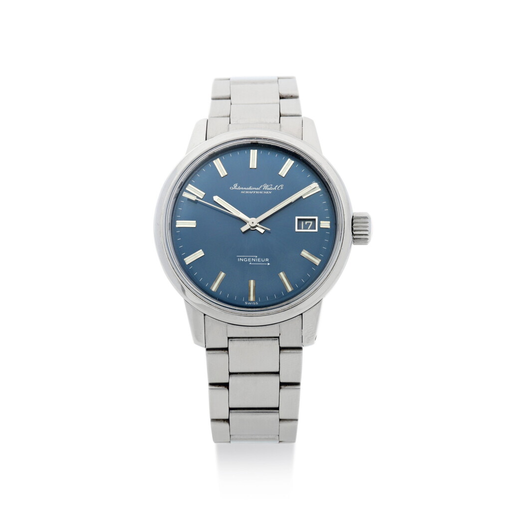 View full screen - View 1 of Lot 94. REFERENCE 866 INGENIEUR A STAINLESS STEEL AUTOMATIC WRISTWATCH WITH DATE AND BRACELET, CIRCA 1970.
