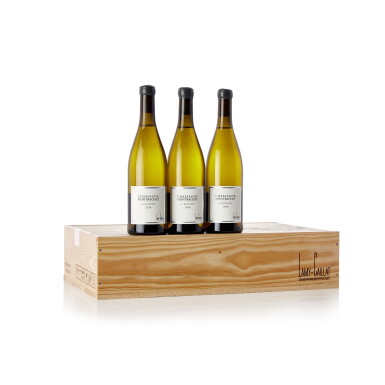 View full screen - View 1 of Lot 6107. Chassagne Montrachet, La Romanée 2018 Lamy-Caillat (6 BT).