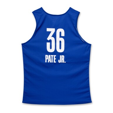 View full screen - View 1 of Lot 210. Dink Pate Jr. 2025 NBA Draft Combine Issued Jersey | Probable Wear.