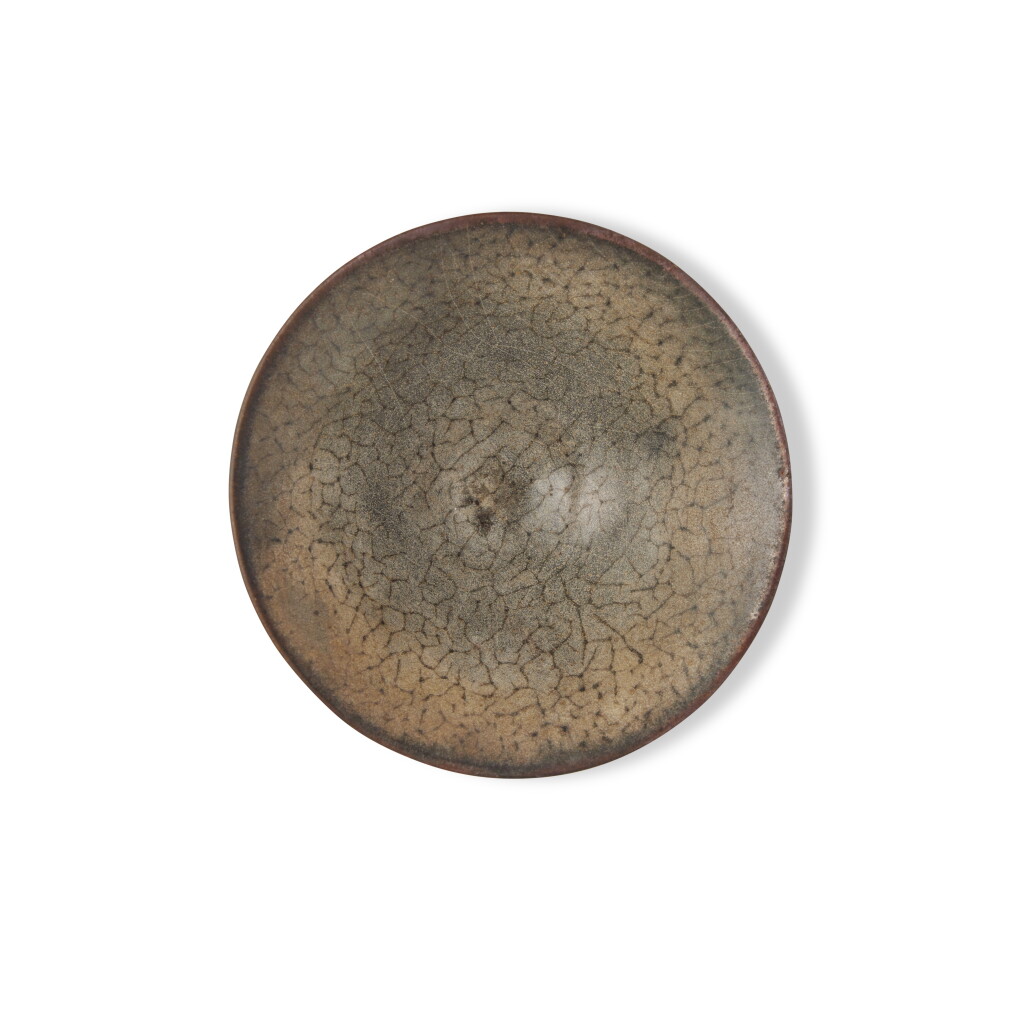 View full screen - View 1 of Lot 95. A 'Jian' gray-glazed tea bowl, Song dynasty.