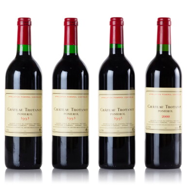 View full screen - View 1 of Lot 746. Château Trotanoy 1993/1995/2000 (4 BT).