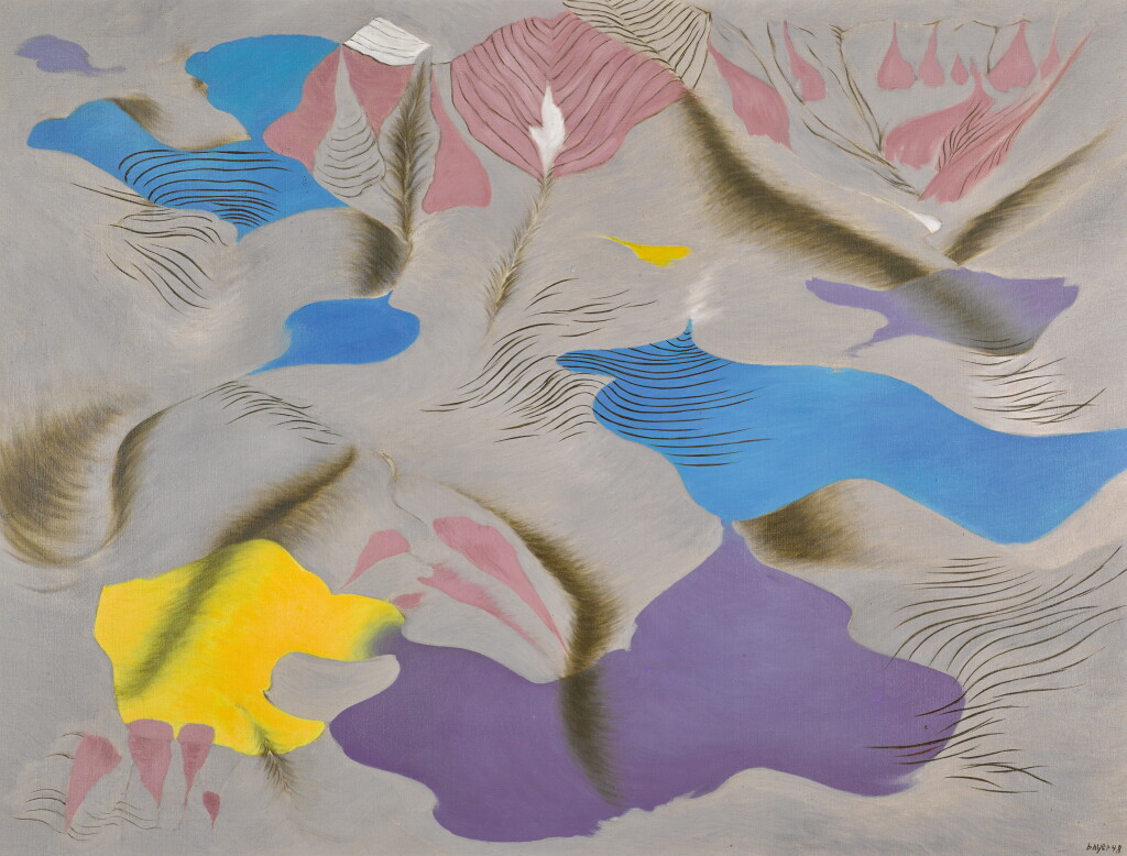 View full screen - View 1 of Lot 320. HERBERT BAYER | MIRAGE IN THE MOUNTAINS.