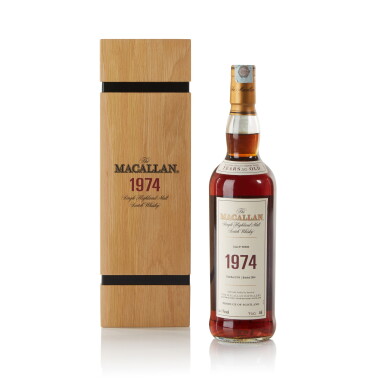 View full screen - View 1 of Lot 8. The Macallan Fine & Rare 30 Year Old 56.5 abv 1974.