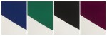 ELLSWORTH KELLY | BLUE CURVE; GREEN CURVE; BLACK CURVE; AND PURPLE CURVE (A. 282, 285 - 287)