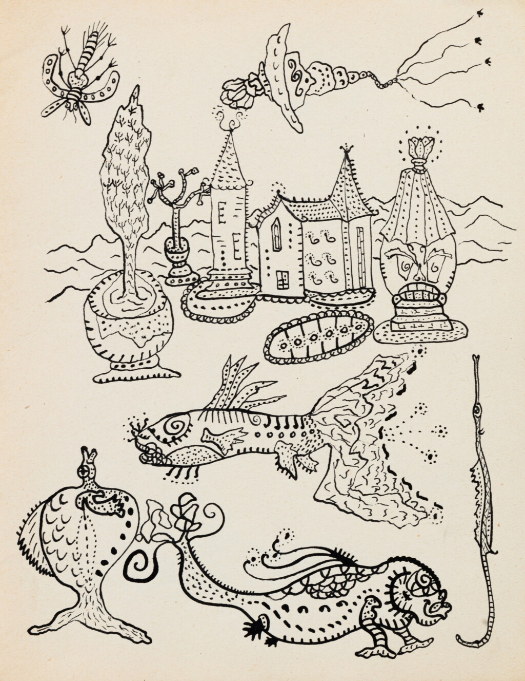 View full screen - View 1 of Lot 14. Divers catalogues des premières expositions d'Art brut, organisées par Dubuffet chez Gallimard ou à la galerie René Drouin : Hernandez, Giraud, Vereux, Gironella, etc. 1947-1948..