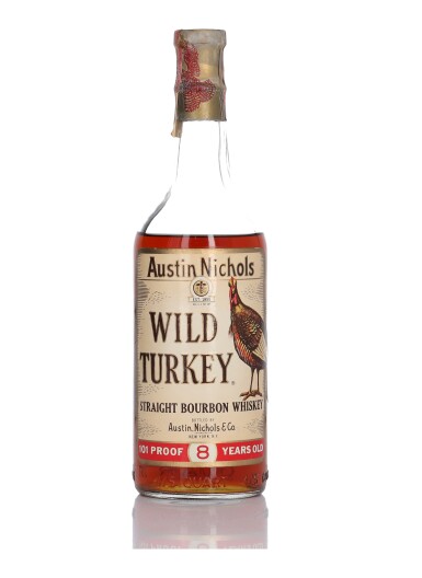 View full screen - View 1 of Lot 340. Wild Turkey 8 Year Old 101 Proof NV (1 Bottle 4/5 Quart).
