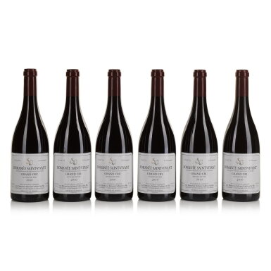 View full screen - View 1 of Lot 198. Romanée St. Vivant 2010 Sylvain Cathiard (6 BT).