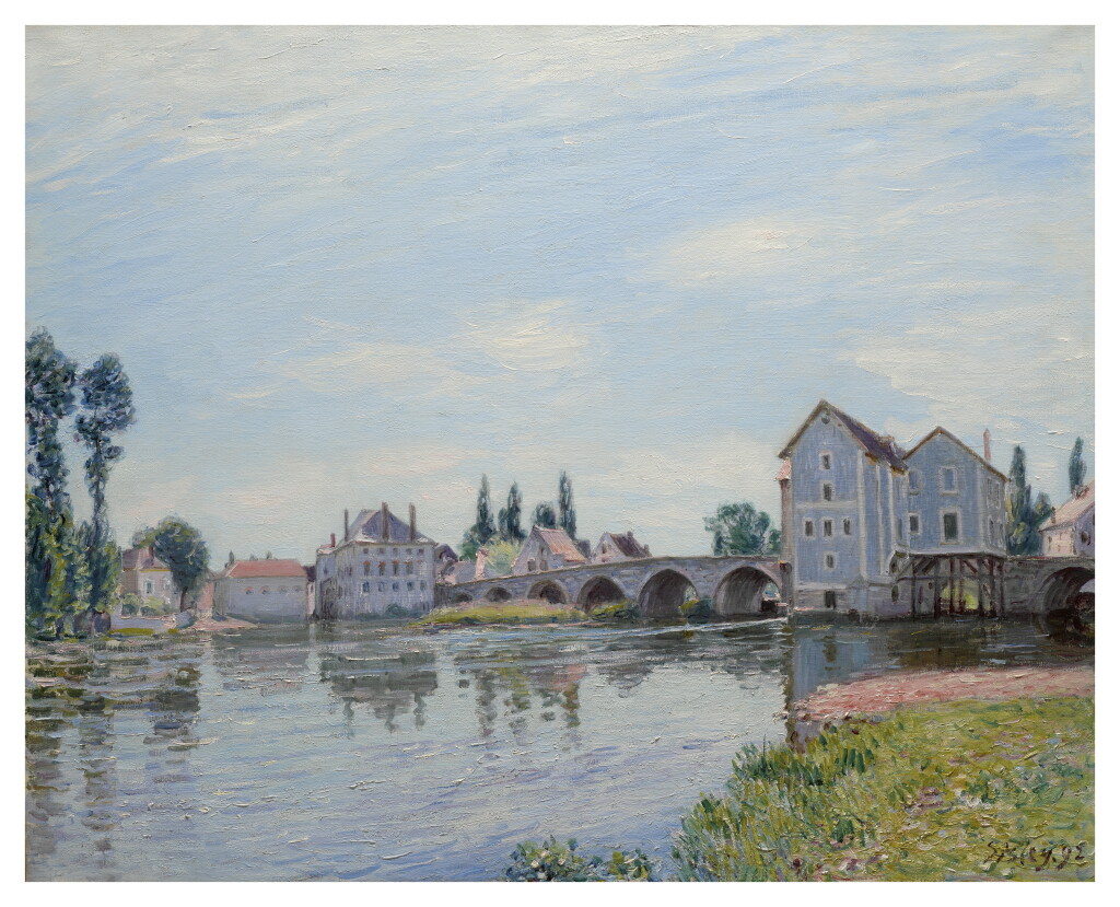 View full screen - View 1 of Lot 150. Le Pont de Moret-sur-Loing.