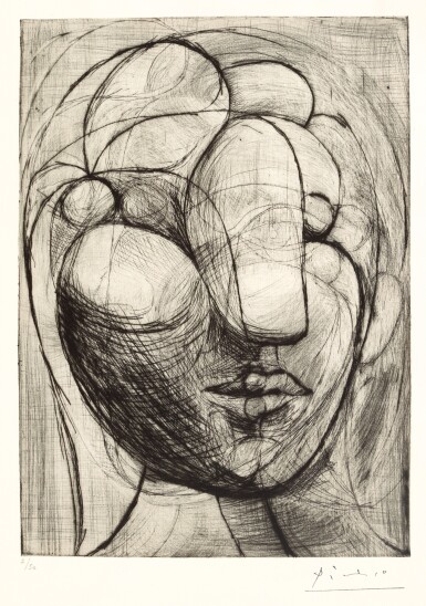 View full screen - View 1 of Lot 83. PABLO PICASSO| SCULPTURE. TÊTE DE MARIE-THÉRÈSE (B. 250; BA. 288).