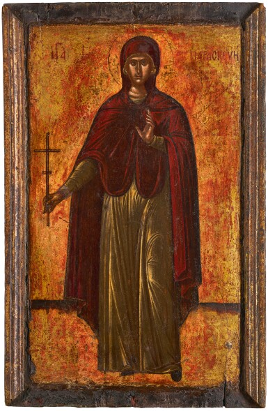 View full screen - View 1 of Lot 386. Saint Paraskeve, Greece, circa 1600.