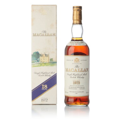 View full screen - View 1 of Lot 20. The Macallan 18 Year Old Sherry Oak 43.0 abv 1972 (1 Bottle 75cl).