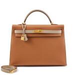 Gold and Trench Epsom Jaune Stitching HSS Kelly 40 Sellier Brushed Gold Hardware, 2024