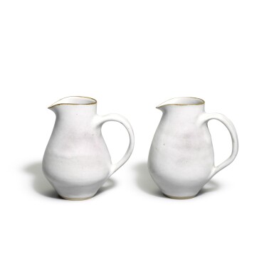 View full screen - View 1 of Lot 84. DAME LUCIE RIE | TWO SMALL JUGS.