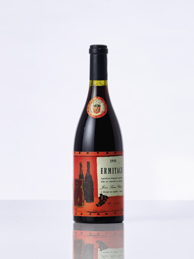 View full screen - View 1 of Lot 6055. Ermitage, Cuvée Cathelin 1990 Jean-Louis Chave (1 BT).